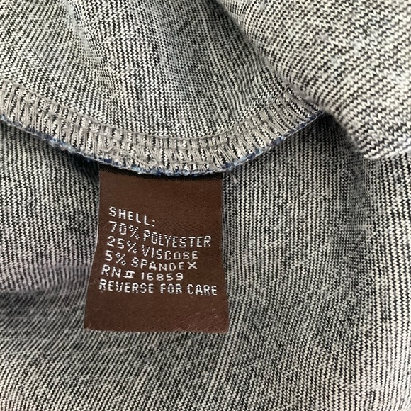 J. McLaughlin Tania Sleeveless Crew Neck Blue Jacquard Medium Blue color T37 - Picture 6 of 9